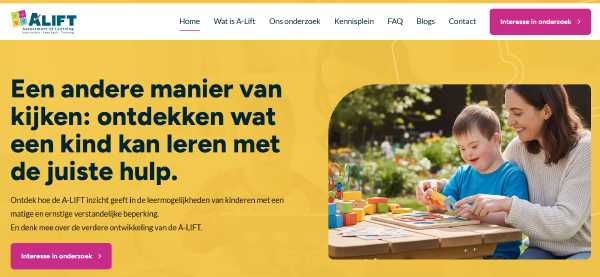 A-LIFT: Wat kan een kind leren als het de juiste instructie, feedback en training krijgt?